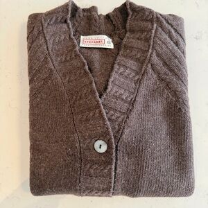 Stefanel Chocolate Brown Women's Cardigan